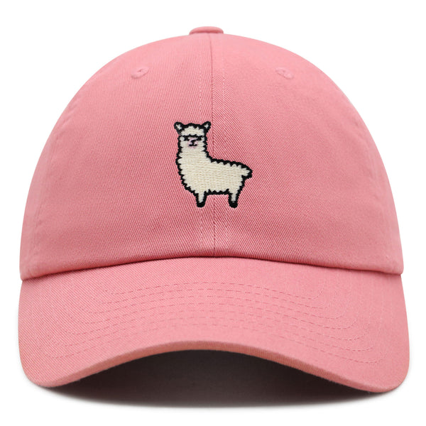 Alpaca Premium Dad Hat Embroidered Baseball Cap Peru Peruvian