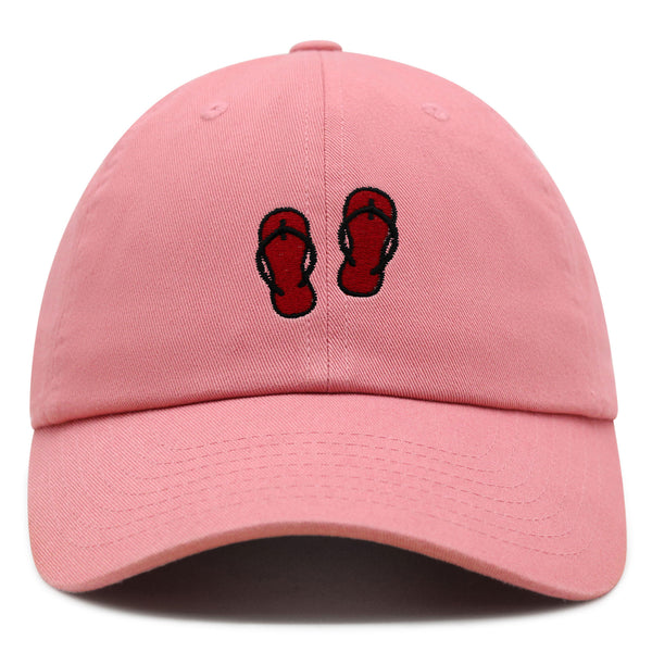 Flip-flops Premium Dad Hat Embroidered Baseball Cap Shoes Beach