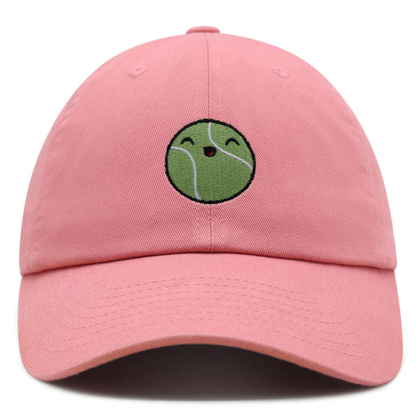 Happy Tennis ball Premium Dad Hat Embroidered Baseball Cap Sports Sharapova