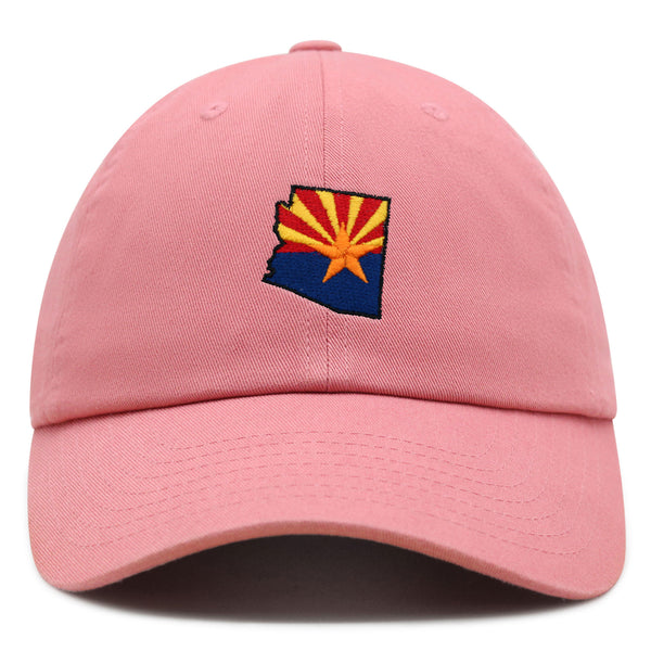 Arizona Flag Premium Dad Hat Embroidered Baseball Cap Arizona Tucson Pheonix