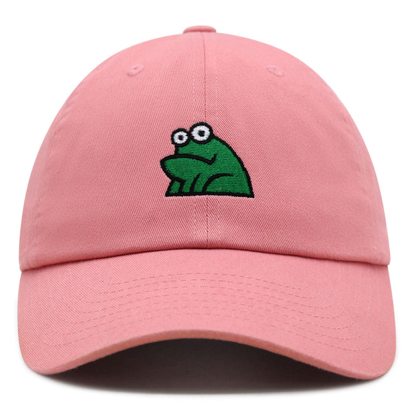 Frog Premium Dad Hat Embroidered Baseball Cap Funny