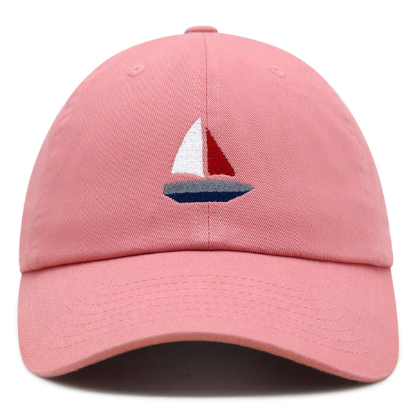 Cute Boat Premium Dad Hat Embroidered Baseball Cap Sailor Ocean