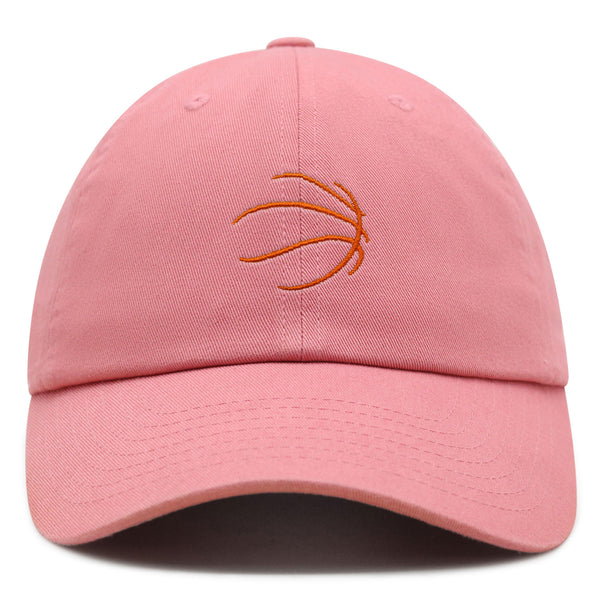 Basketball Silhouette Premium Dad Hat Embroidered Baseball Cap Sports Ball