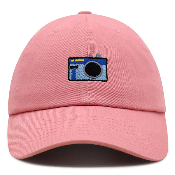 Camera Premium Dad Hat Embroidered Baseball Cap Digital Film