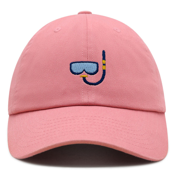 Snorkel Premium Dad Hat Embroidered Baseball Cap Diving Ocean