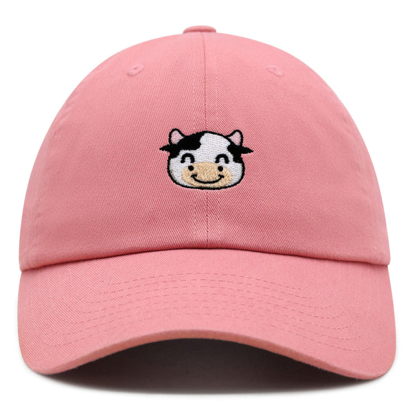 Cow Premium Dad Hat Embroidered Baseball Cap Milk Animal