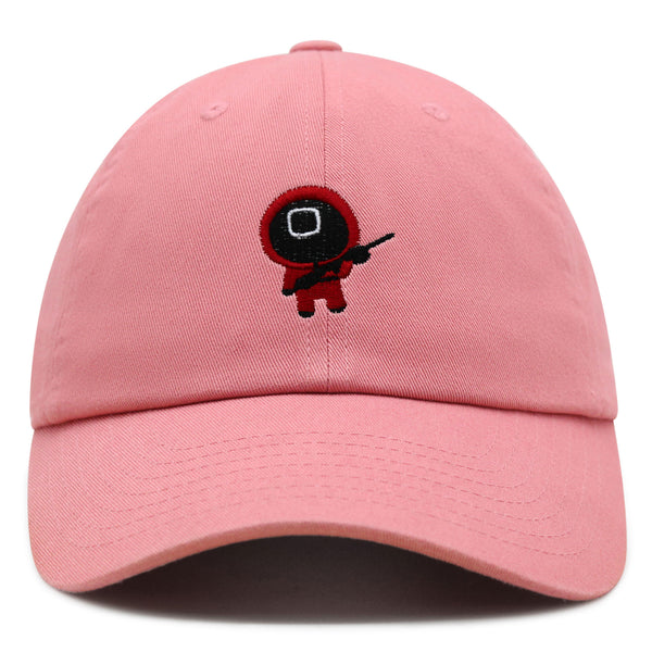 Squidman Premium Dad Hat Embroidered Baseball Cap Game Death