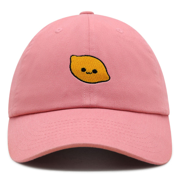 Lemon Premium Dad Hat Embroidered Baseball Cap Citrus Lime