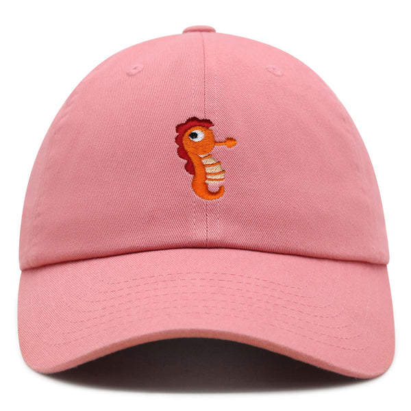 Sea Horse Premium Dad Hat Embroidered Baseball Cap Ocean Fish