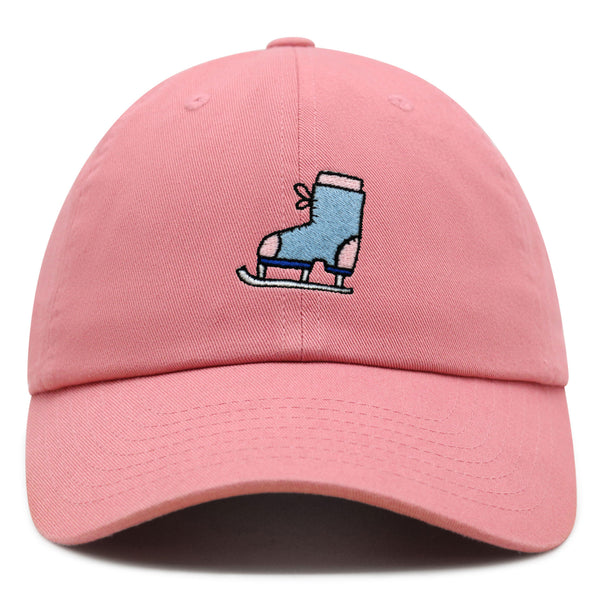 Ice Skating Premium Dad Hat Embroidered Baseball Cap Skate Winter