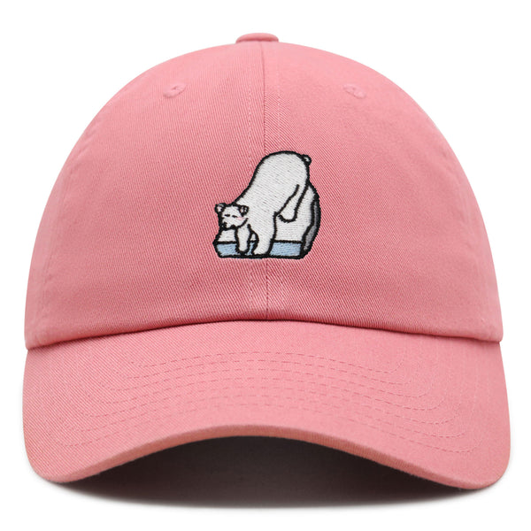 Polar Bear Premium Dad Hat Embroidered Baseball Cap Coke Soda