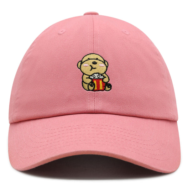 Popcorn Dog Premium Dad Hat Embroidered Baseball Cap Puppy Poodle