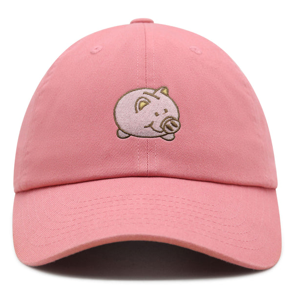 Piggy Bank Premium Dad Hat Embroidered Baseball Cap Coin