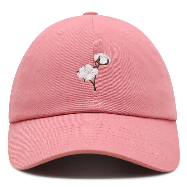 Cotton Flower Premium Dad Hat Embroidered Baseball Cap Tree