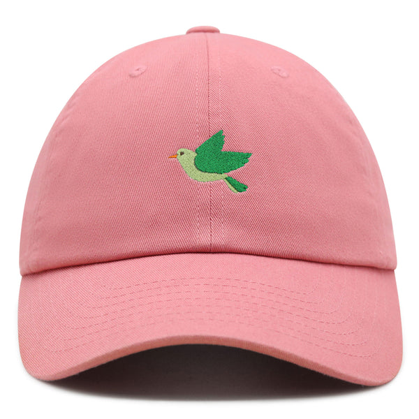 Bird  Premium Dad Hat Embroidered Baseball Cap Green