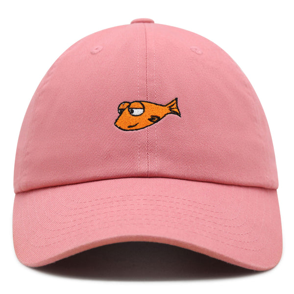 Funny Fish Premium Dad Hat Embroidered Baseball Cap Jokes Memes