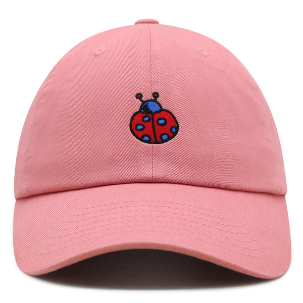 Ladybug Premium Dad Hat Embroidered Baseball Cap Cute