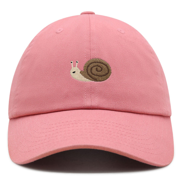 Snail Premium Dad Hat Embroidered Baseball Cap Cute