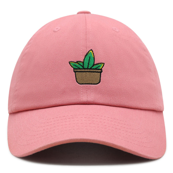 Aloe Plant Premium Dad Hat Embroidered Baseball Cap Pot