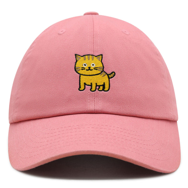 Cat Premium Dad Hat Embroidered Baseball Cap Cute