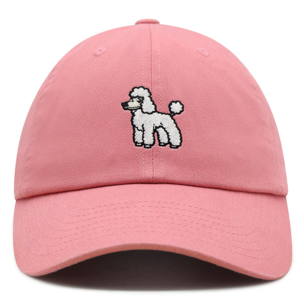 Fancy Poodle  Premium Dad Hat Embroidered Baseball Cap Puppies