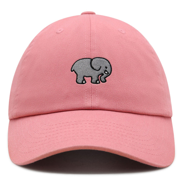 Elephant Premium Dad Hat Embroidered Baseball Cap Cute