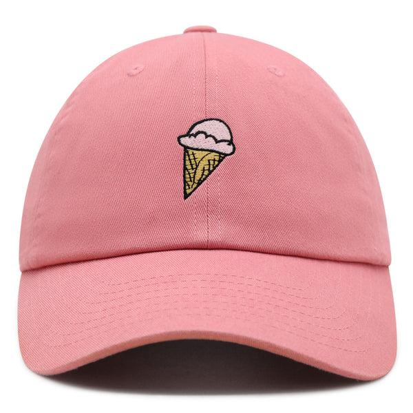 Ice Cream Premium Dad Hat Embroidered Baseball Cap Foodie