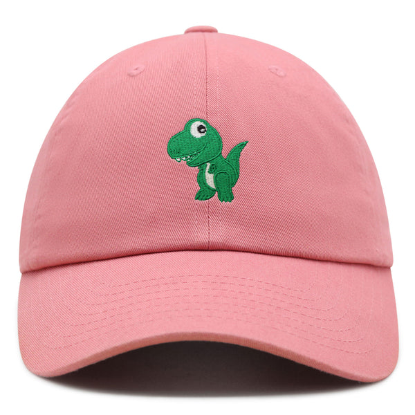 Dinosaur Premium Dad Hat Embroidered Baseball Cap Cute