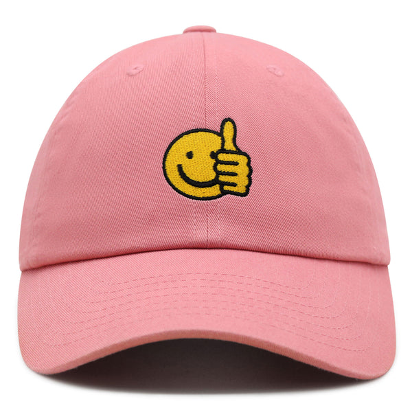 Like Thumbs Up Emoji Premium Dad Hat Embroidered Baseball Cap Funny