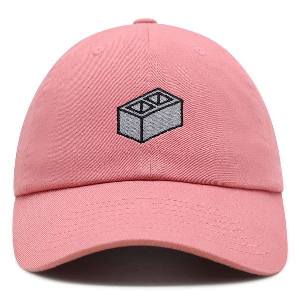 Cinder Block Premium Dad Hat Embroidered Baseball Cap Construction