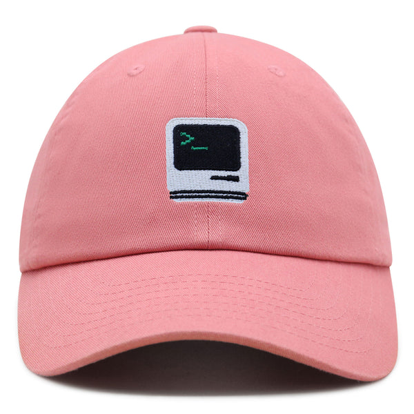 Vintage Computer Premium Dad Hat Embroidered Baseball Cap Old School