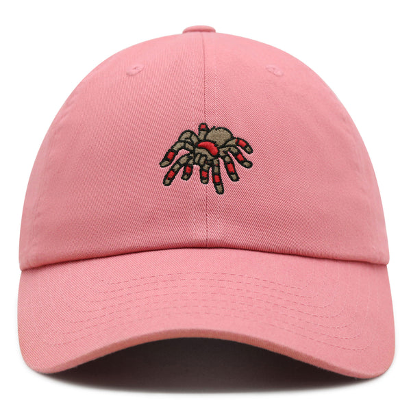 Tarantula Premium Dad Hat Embroidered Baseball Cap Brown Spider