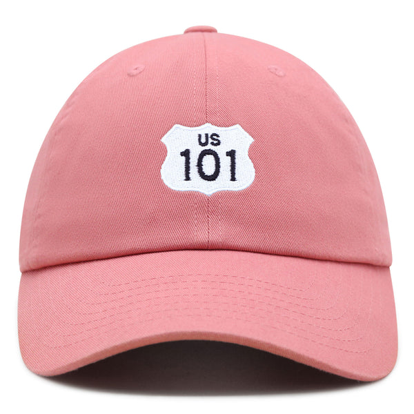 US 101 Freeway Premium Dad Hat Embroidered Cotton Baseball Cap California