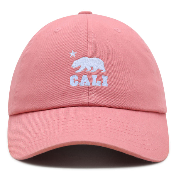 California Bear Premium Dad Hat Embroidered Cotton Baseball Cap West Coast