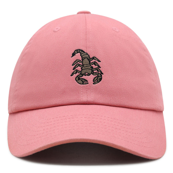 Scorpion Premium Dad Hat Embroidered Cotton Baseball Cap Tattoo