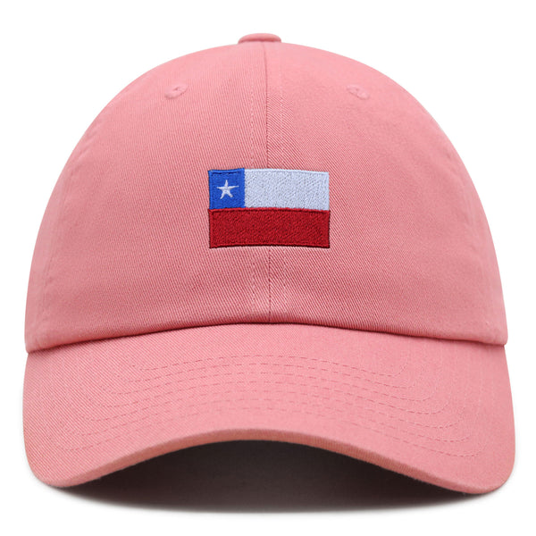 Chile Flag Premium Dad Hat Embroidered Cotton Baseball Cap Country Flag Series