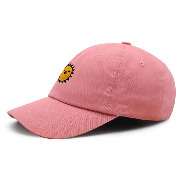 Happy Sun Premium Dad Hat Embroidered Baseball Cap Sunny Summer Morning