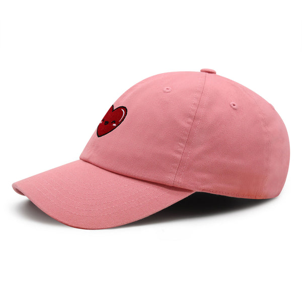 Cute Heart Premium Dad Hat Embroidered Baseball Cap Health Healthy Hospital