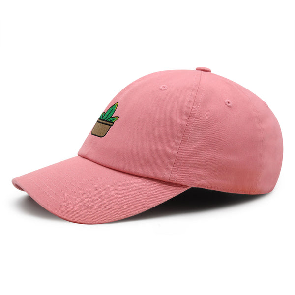 Aloe Plant Premium Dad Hat Embroidered Baseball Cap Pot