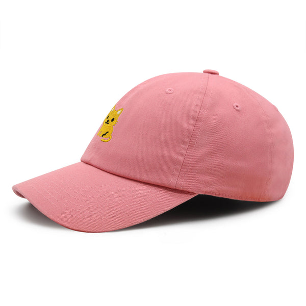 Cat Premium Dad Hat Embroidered Baseball Cap Cute