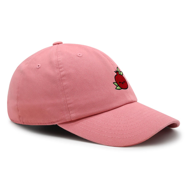 Pomegranate Premium Dad Hat Embroidered Baseball Cap Vegan Fruit Garnet