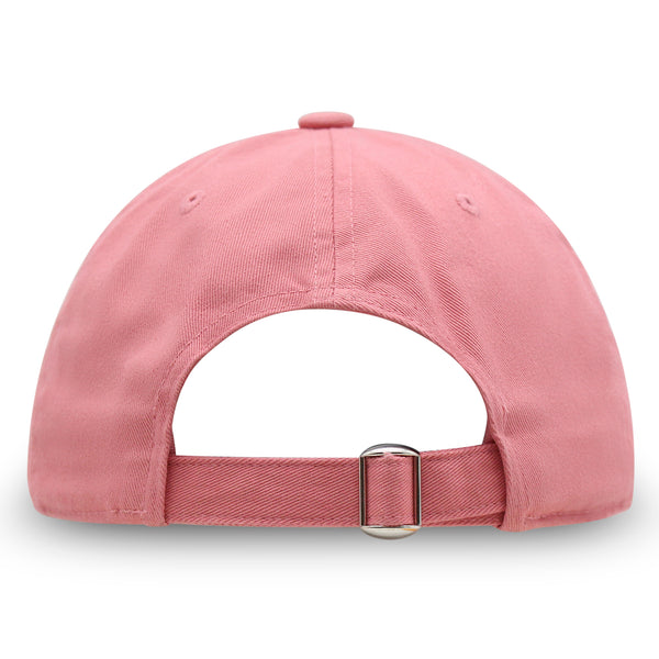 Fishbone Premium Dad Hat Embroidered Baseball Cap Pink Bone