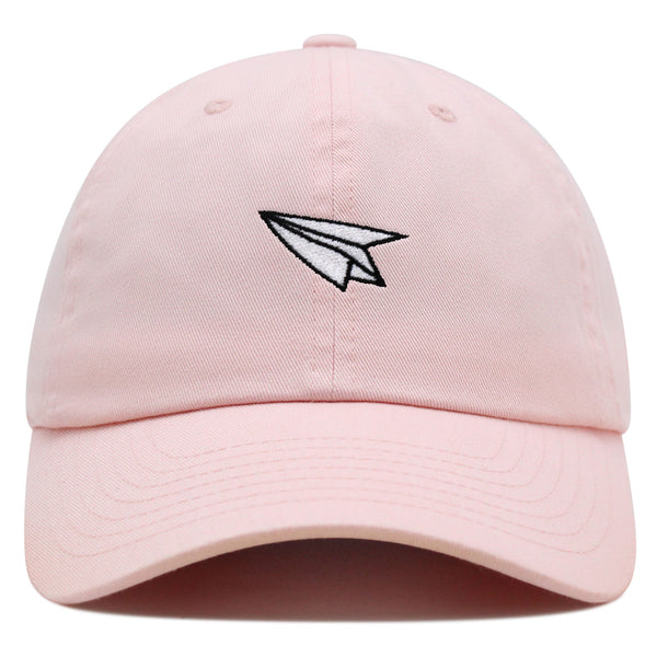 Paper Airplane Premium Dad Hat Embroidered Baseball Cap Plane Sky