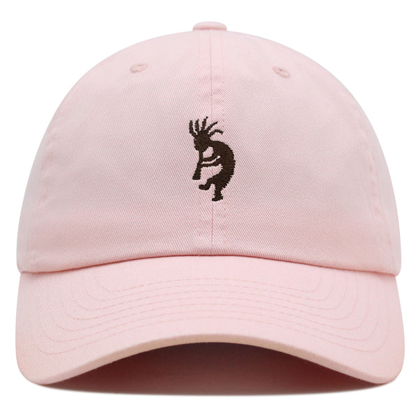 Kokopelli Premium Dad Hat Embroidered Baseball Cap Indian Traditional