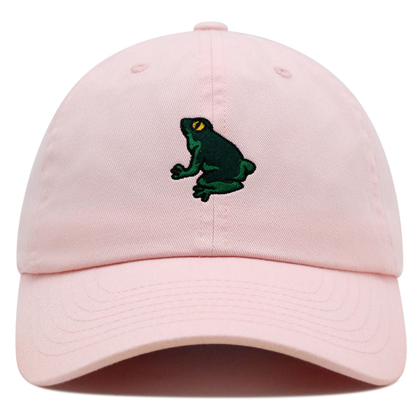 Frog Premium Dad Hat Embroidered Baseball Cap Pond