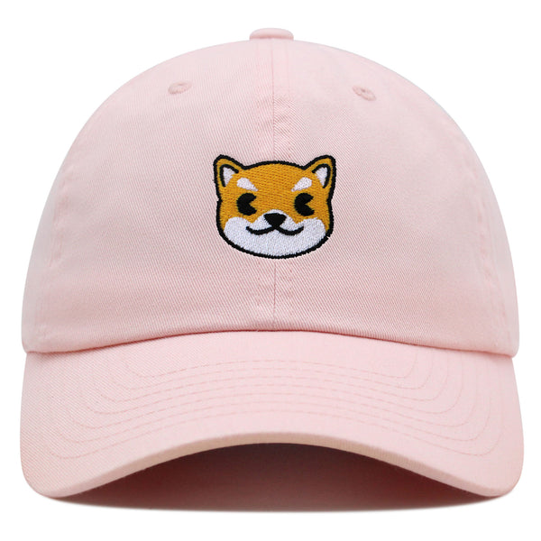 Shiba Premium Dad Hat Embroidered Baseball Cap Dog Puppy