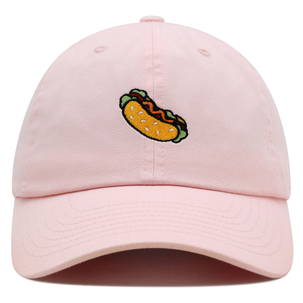 Hot Dog Premium Dad Hat Embroidered Baseball Cap Fast Food