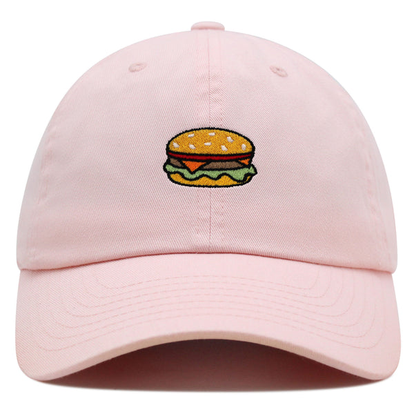 Hamburger Premium Dad Hat Embroidered Baseball Cap Fast Food