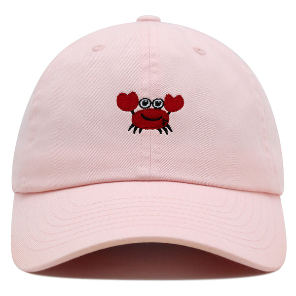 Funny Crab Premium Dad Hat Embroidered Baseball Cap Ocean Sea Fishing