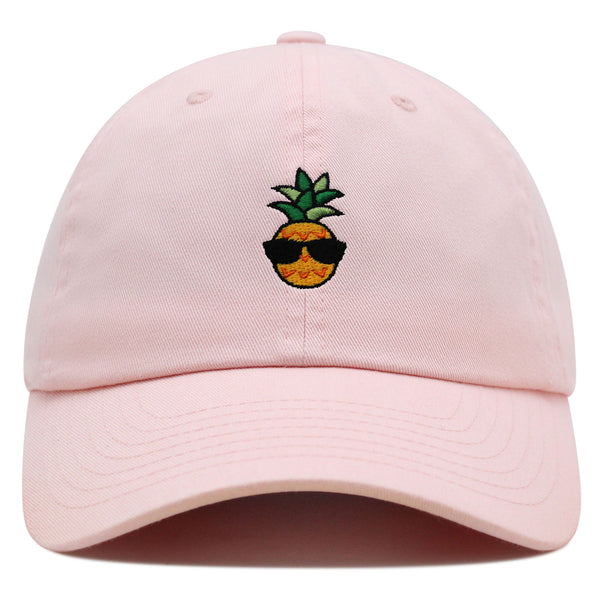 Pineapple Man Premium Dad Hat Embroidered Baseball Cap Sunglasses